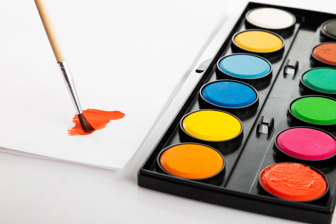 Vízfesték, 12 színű 